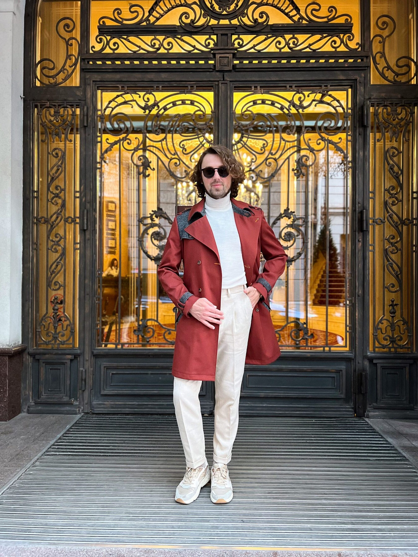 Тренч Andreas Moskin модель 2031111 Фото