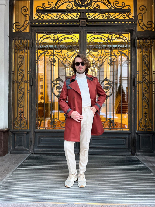 Тренч Andreas Moskin модель 2031111 Фото