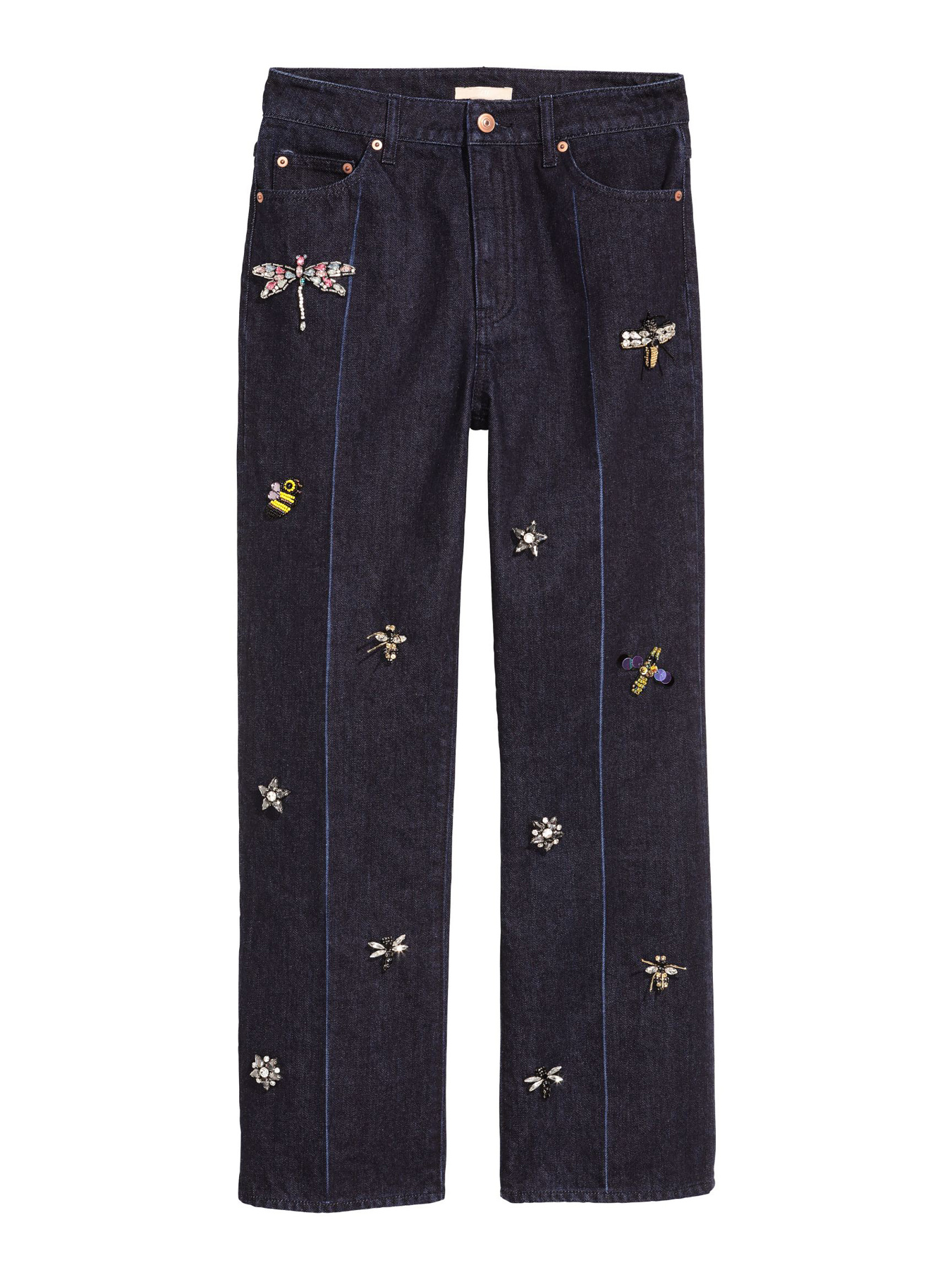 Прямые джинсы H&M модель 49820 Фото