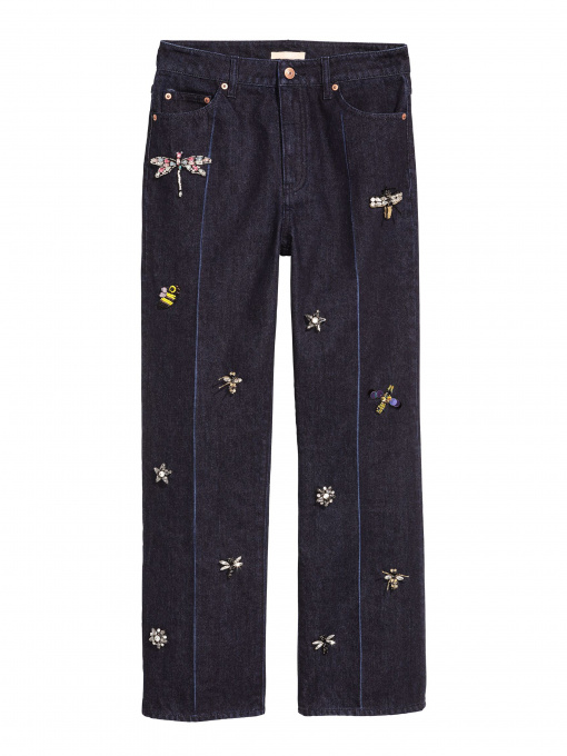 Прямые джинсы H&M модель 49820 Фото