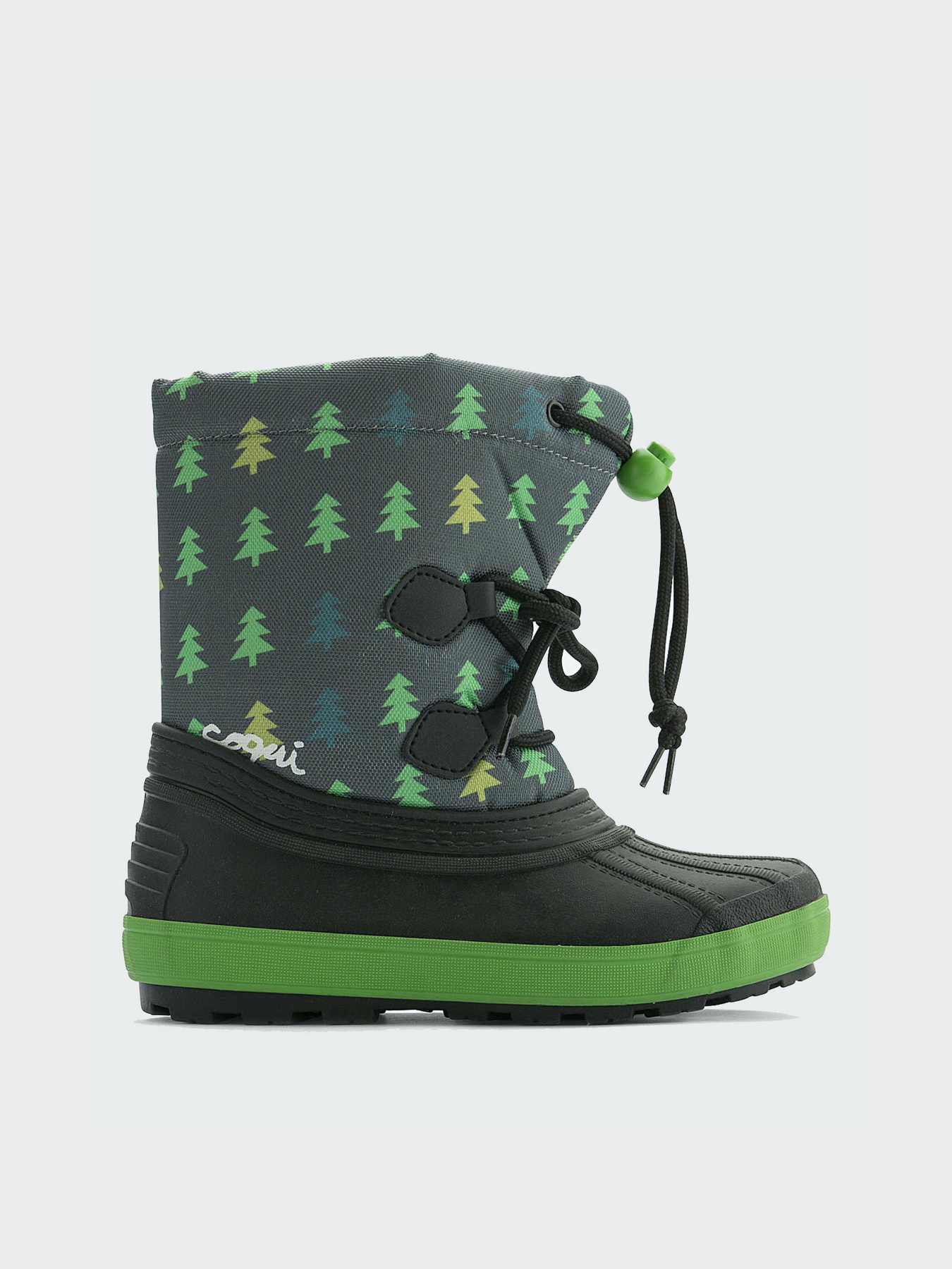 Сапоги дутики COQUI модель 5032BERGY_mini_Antracit_tree Сапоги дутики COQUI модель 5032BERGY_mini_Antracit_tree Фото