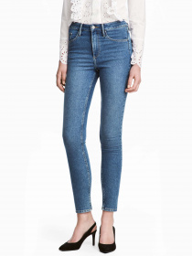 Скинни джинсы H&M модель 64435 Фото