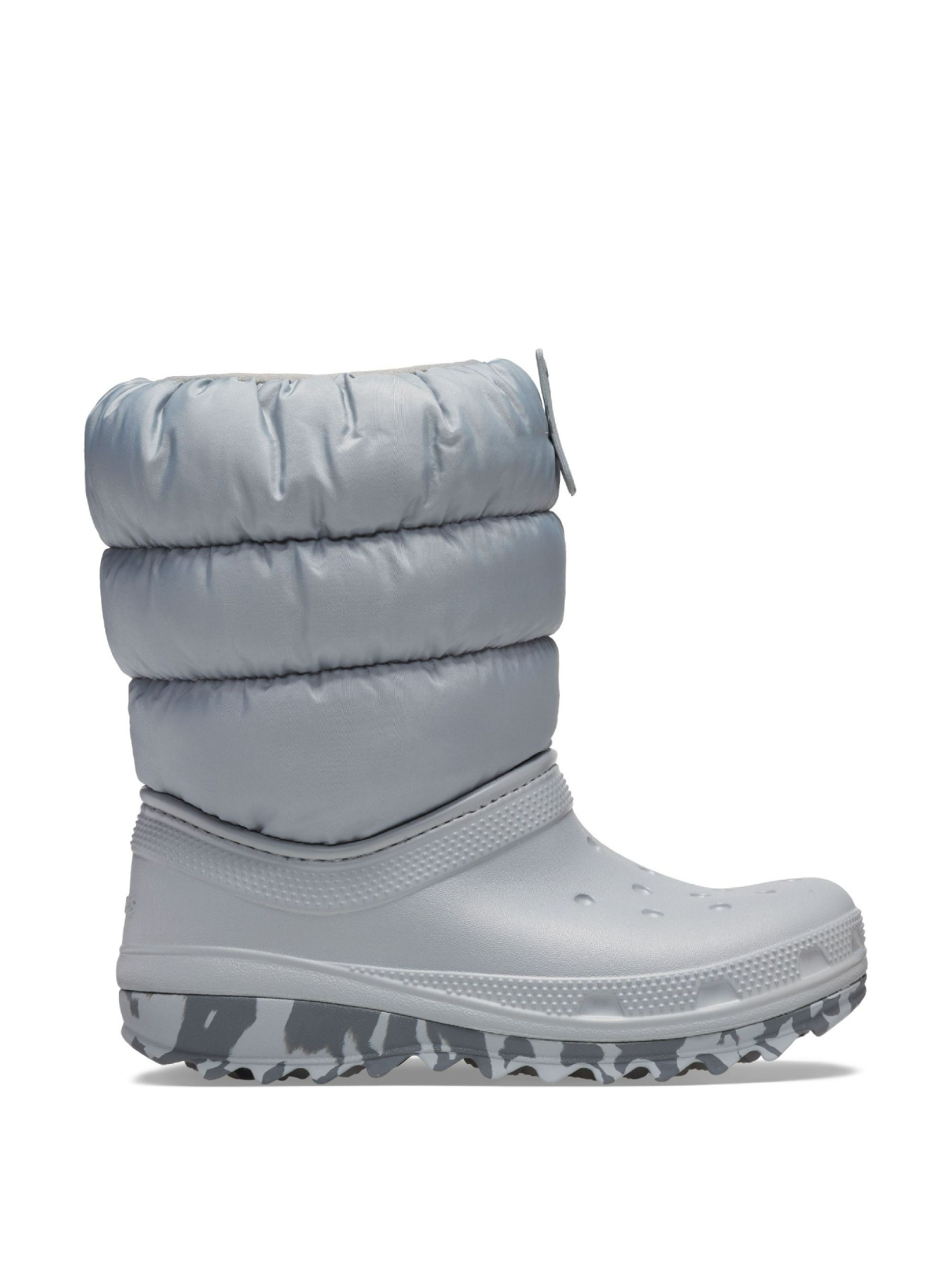 Сапоги дутики Crocs модель 207684LGR Фото