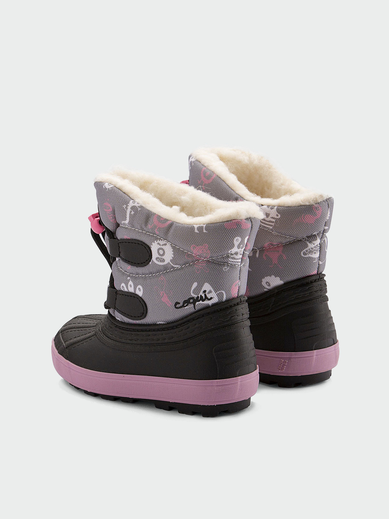 Чоботи дутики COQUI модель 5032-2BERGY_mini_Mid.grey Фото