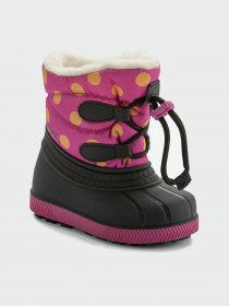 Сапоги дутики COQUI модель 5032-3BERGY_mini_Lt.fuchsia_dots Фото