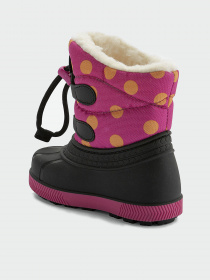 Сапоги дутики COQUI модель 5032-3BERGY_mini_Lt.fuchsia_dots Фото