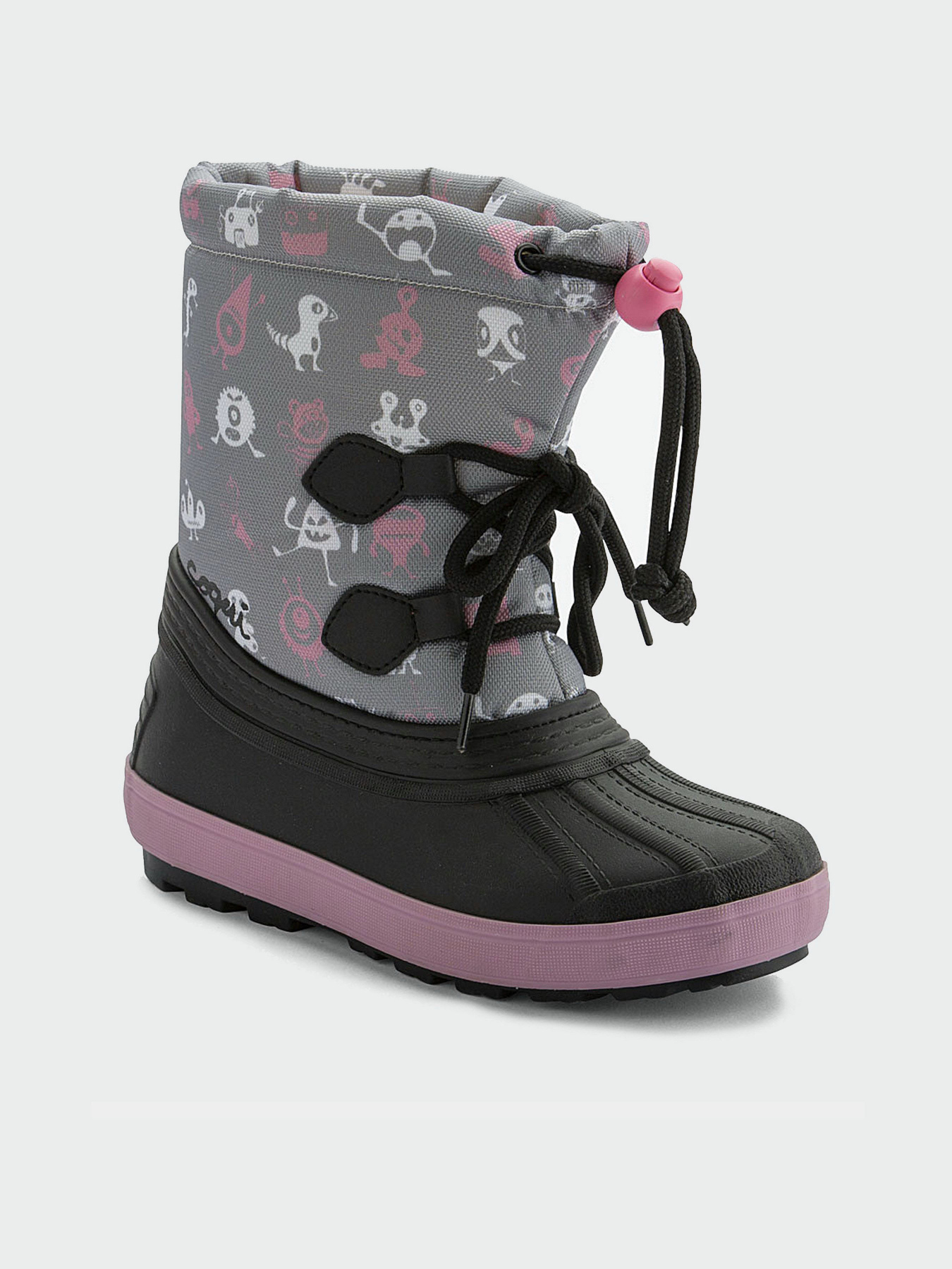 Сапоги дутики COQUI модель 5033-2Mid.grey Фото