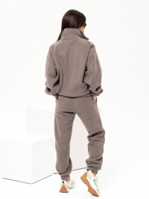 Костюм ISSA Plus модель 13637_коричневый Фото