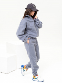 Спортивный костюм ISSA Plus модель 13637_grey Фото