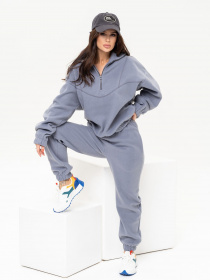 Спортивный костюм ISSA Plus модель 13637_grey Фото