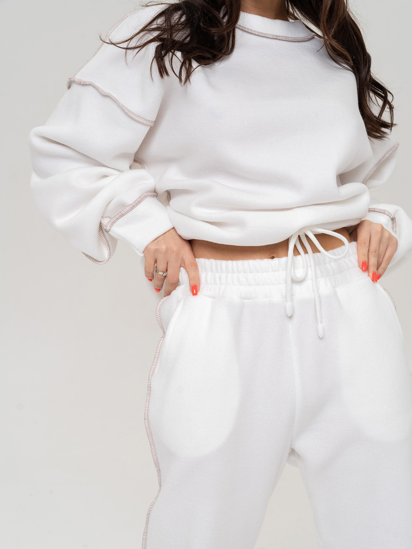 Спортивный костюм ISSA Plus модель 13638_white Фото