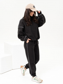 Спортивный костюм ISSA Plus модель 13638_black Фото