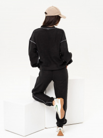 Спортивный костюм ISSA Plus модель 13638_black Фото