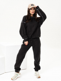 Спортивный костюм ISSA Plus модель 13638_black Фото