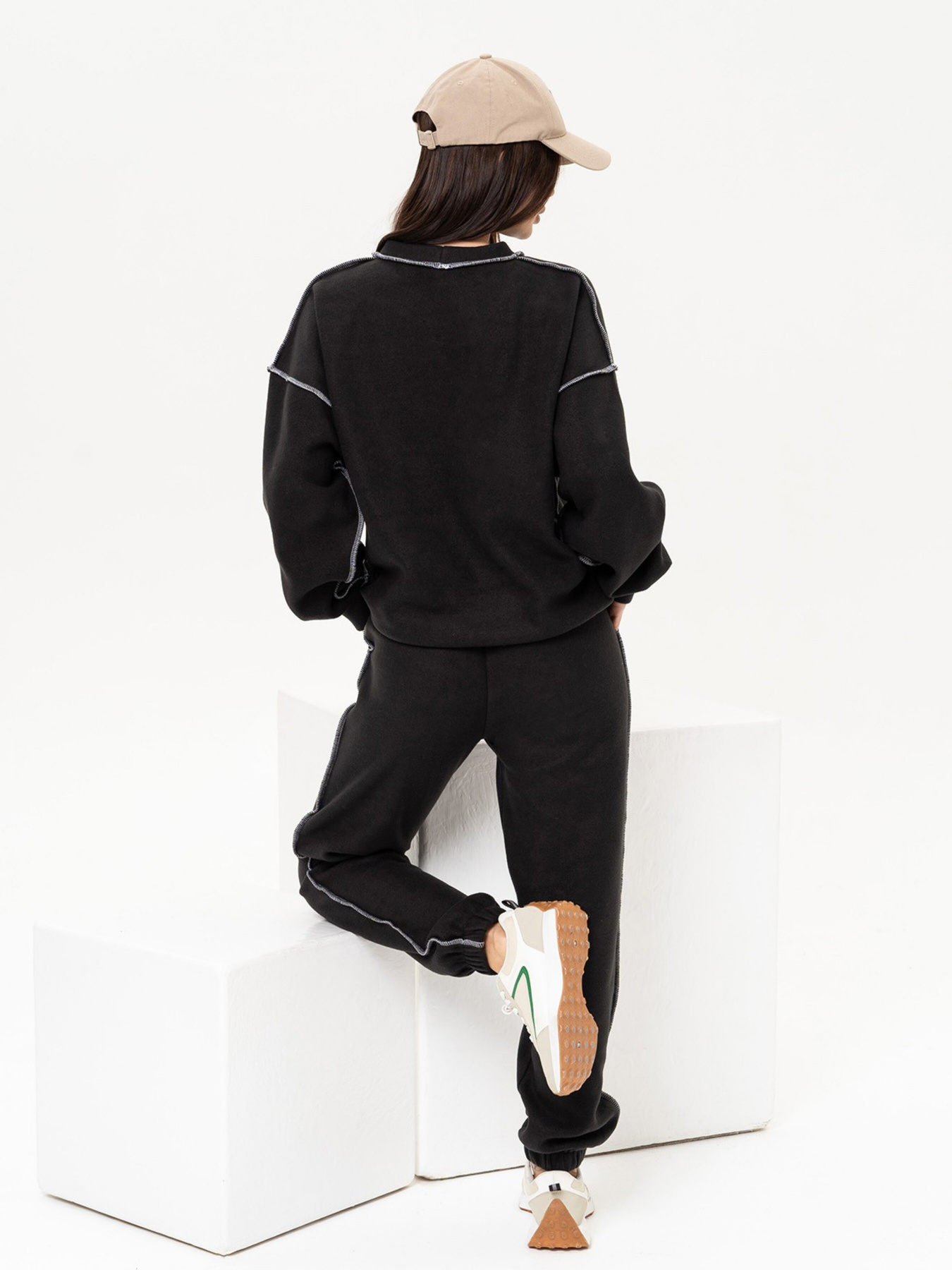 Спортивний костюм ISSA Plus модель 13638_black Фото