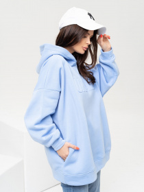Худи ISSA Plus модель 13639_blue Фото