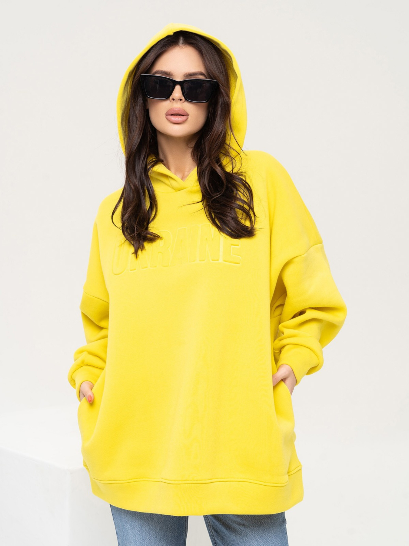 Худи ISSA Plus модель 13639_yellow Фото