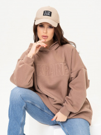 Худи ISSA Plus модель 13639_brown Фото