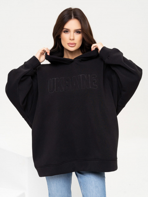 Худи ISSA Plus модель 13639_black Фото