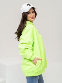 Худи ISSA Plus модель 13640_lightgreen Фото