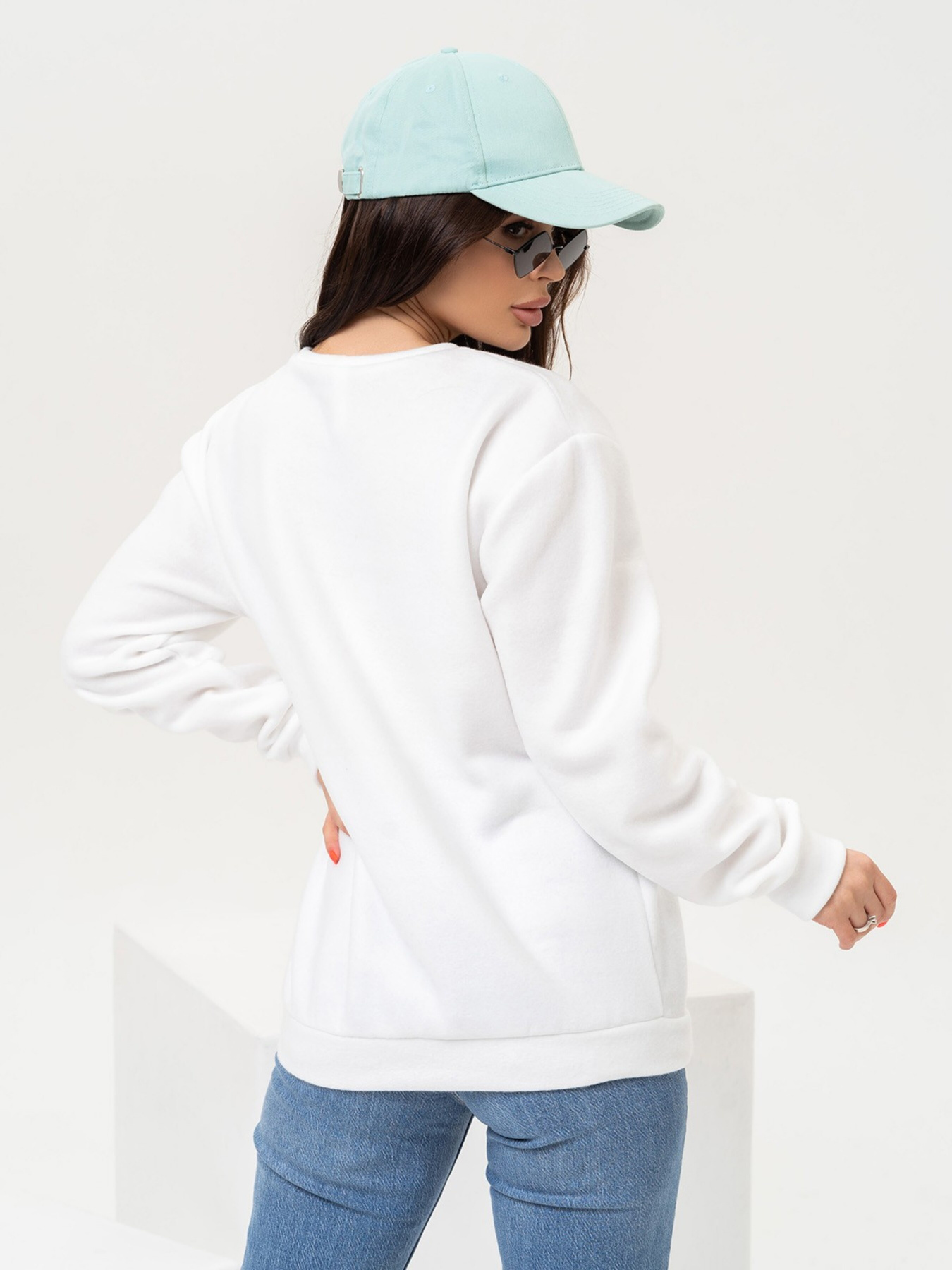 Свитшот ISSA Plus модель 13641_white Фото