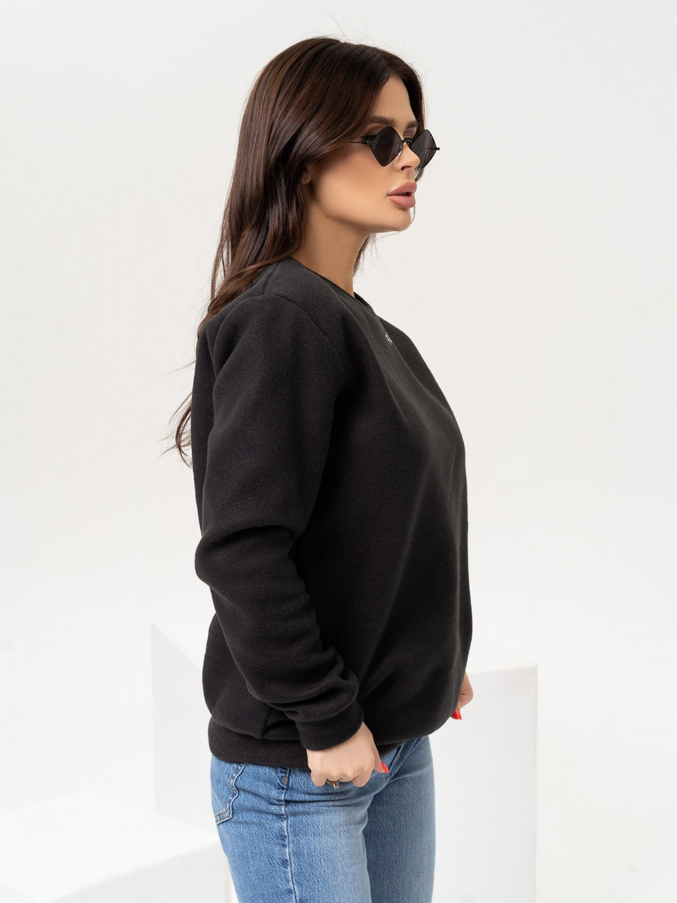 Свитшот ISSA Plus модель 13641_black Фото