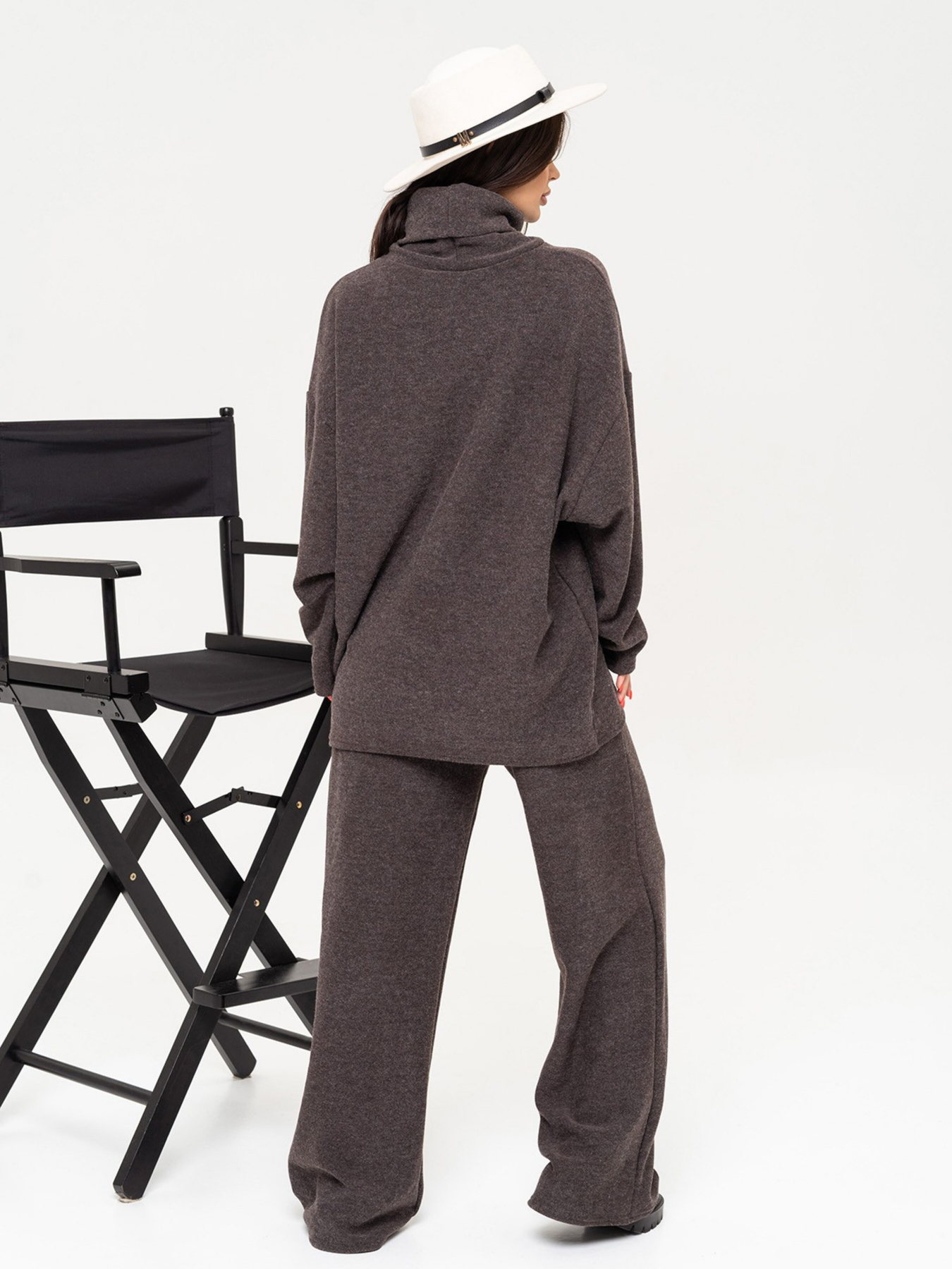 Костюм ISSA Plus модель 13645_brown Фото