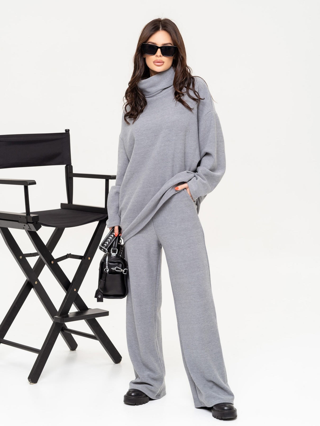 Костюм ISSA Plus модель 13645_grey Фото