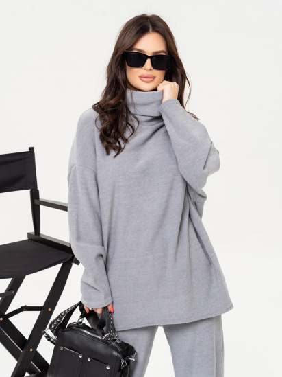 Костюм ISSA Plus модель 13645_grey — фото 4 - INTERTOP