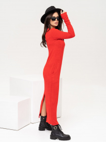 Сукня максі ISSA Plus модель 13646_red Фото