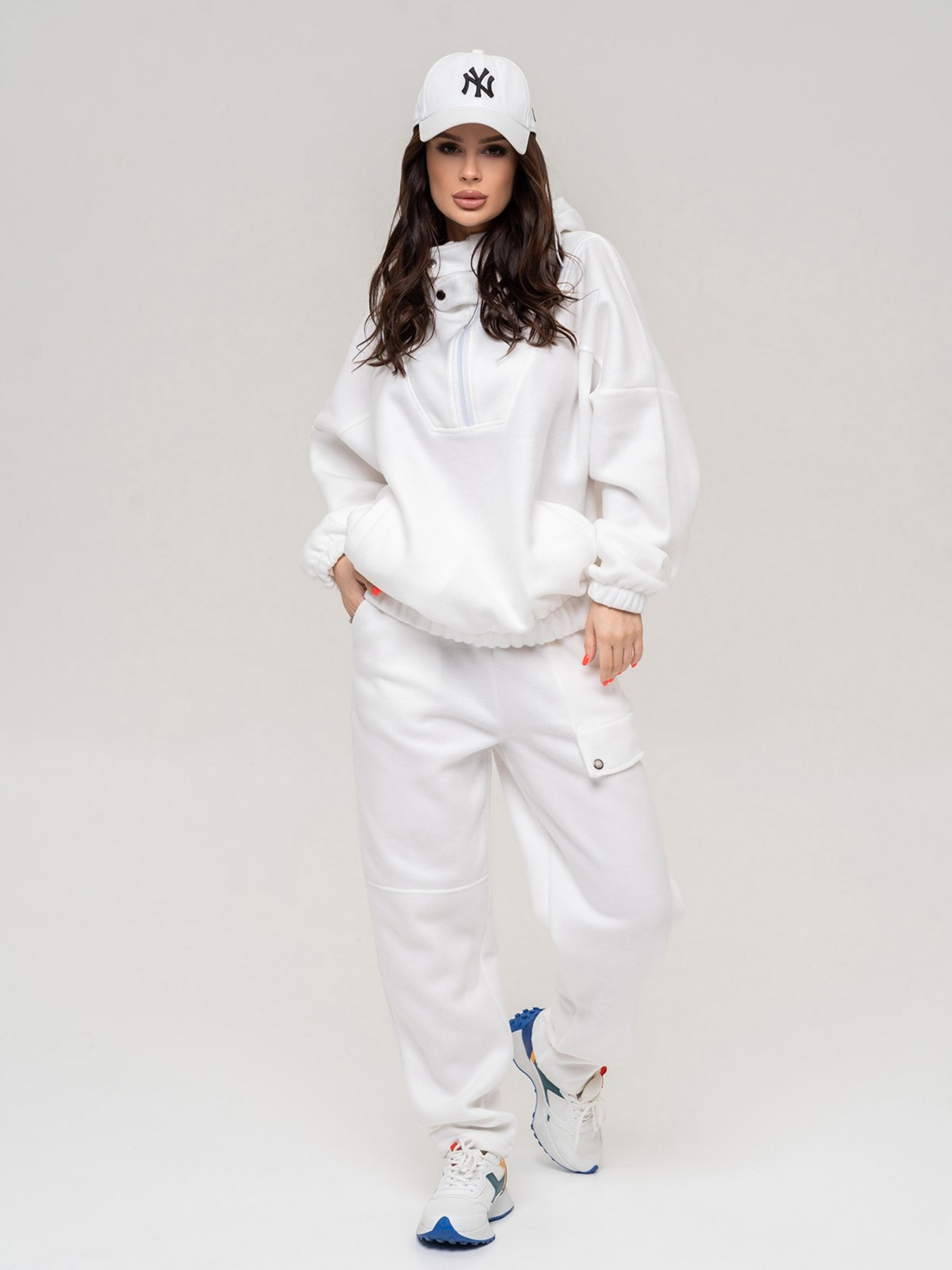 Спортивный костюм ISSA Plus модель 13648_white Фото