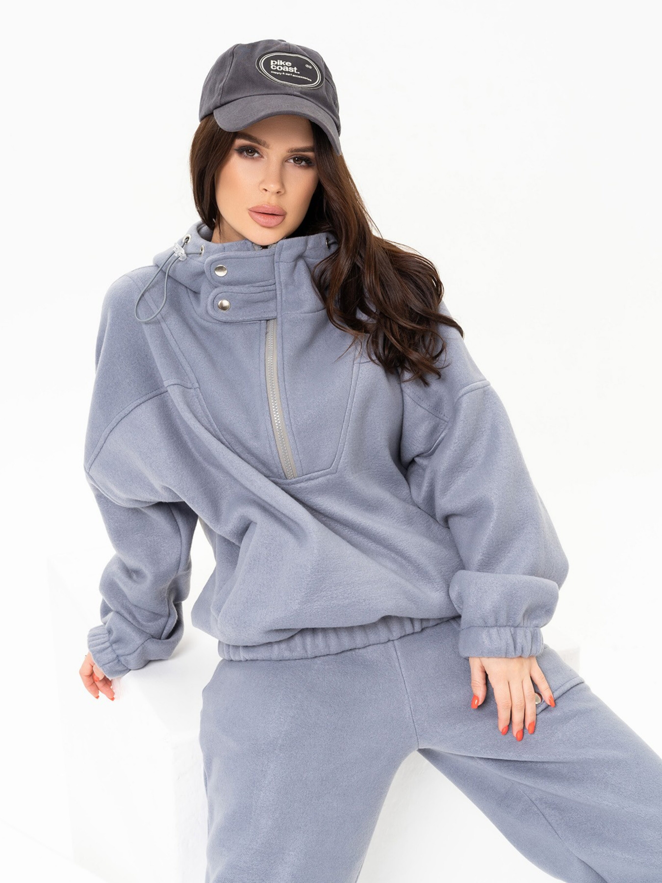 Спортивний костюм ISSA Plus модель 13648_grey Фото