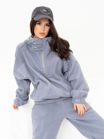 Спортивний костюм ISSA Plus модель 13648_grey Фото