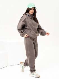 Спортивный костюм ISSA Plus модель 13648_khaki Фото