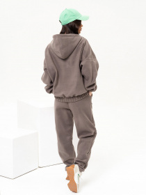 Спортивний костюм ISSA Plus модель 13648_khaki Фото