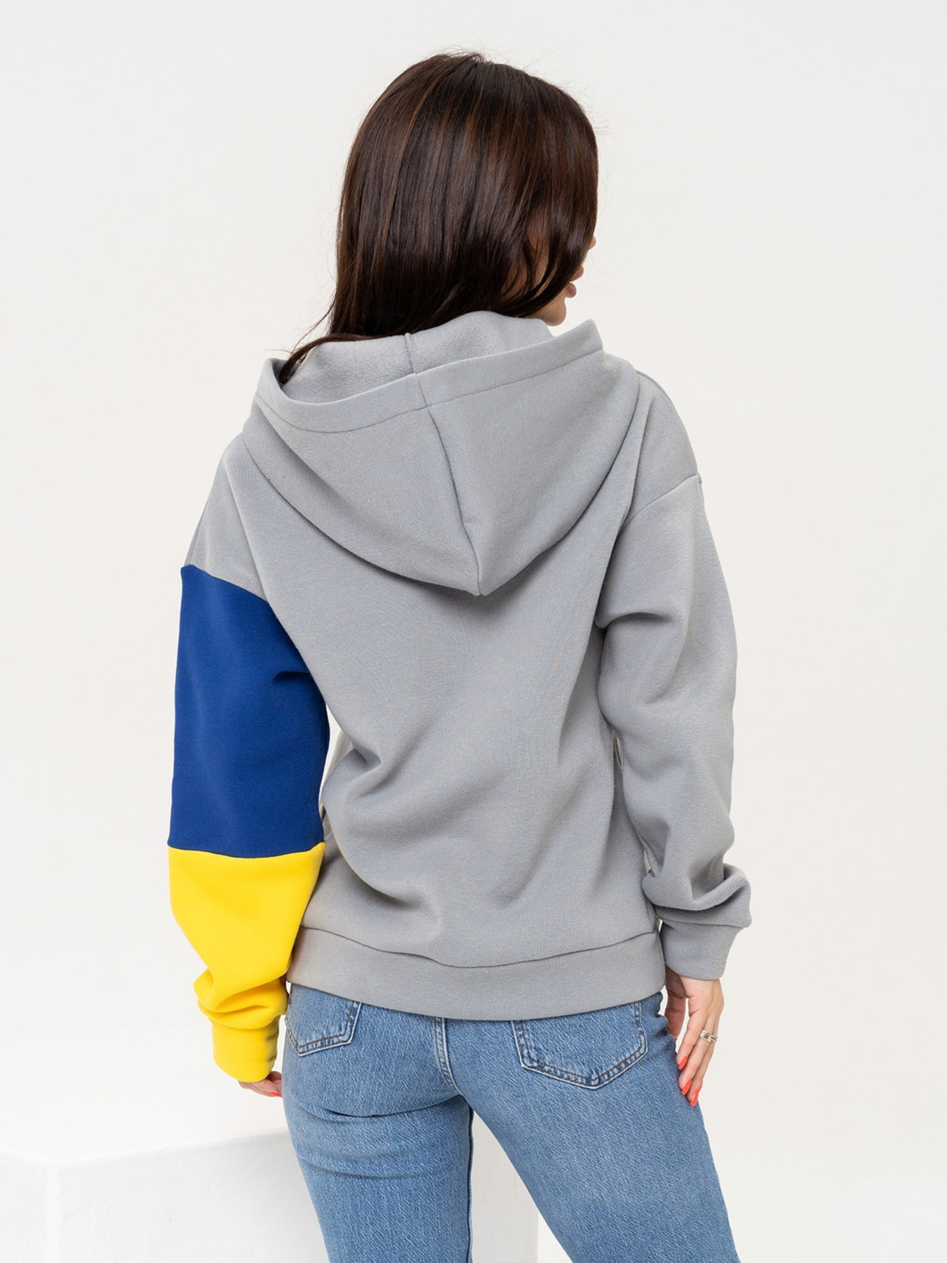 Худи ISSA Plus модель 13649_grey Фото