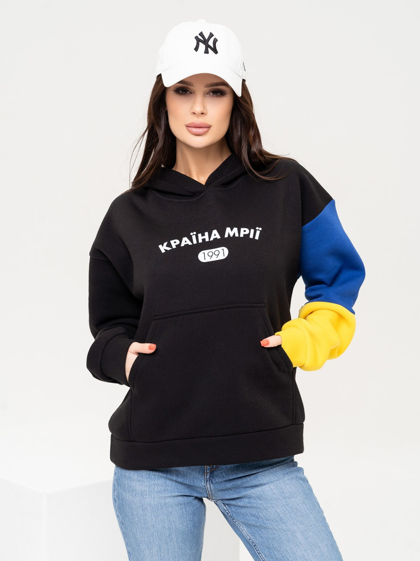 Худи ISSA Plus модель 13649_black Фото