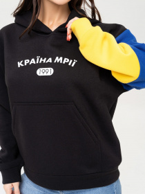 Худи ISSA Plus модель 13649_black Фото