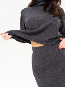 Костюм ISSA Plus модель 13651_darkblue Фото