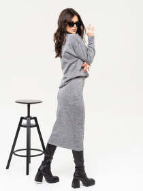 Костюм ISSA Plus модель 13652_grey Фото