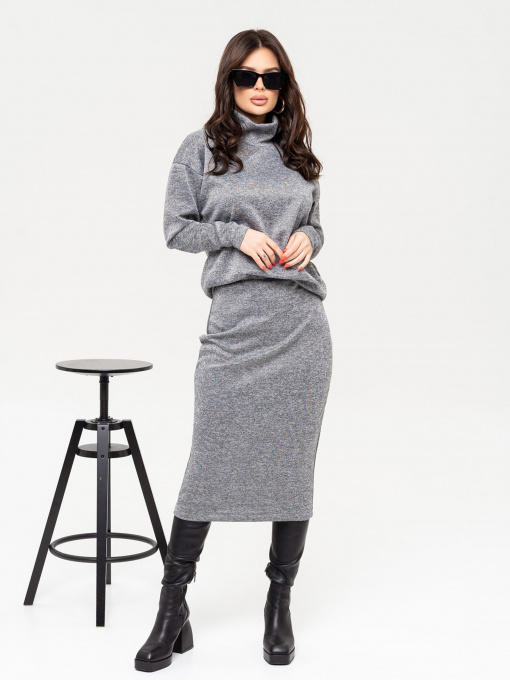 Костюм ISSA Plus модель 13652_grey Фото