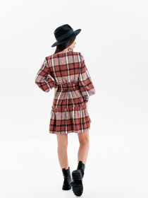 Сукня міні ISSA Plus модель 13657_multicolor Фото