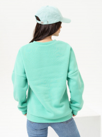 Світшот ISSA Plus модель SA-434_green Фото