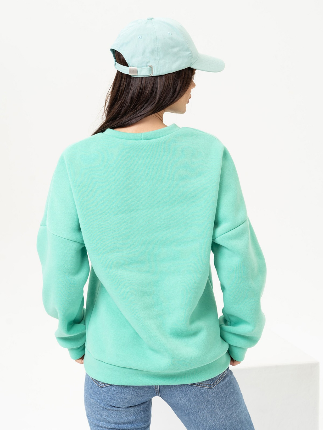 Свитшот ISSA Plus модель SA-434_green Фото