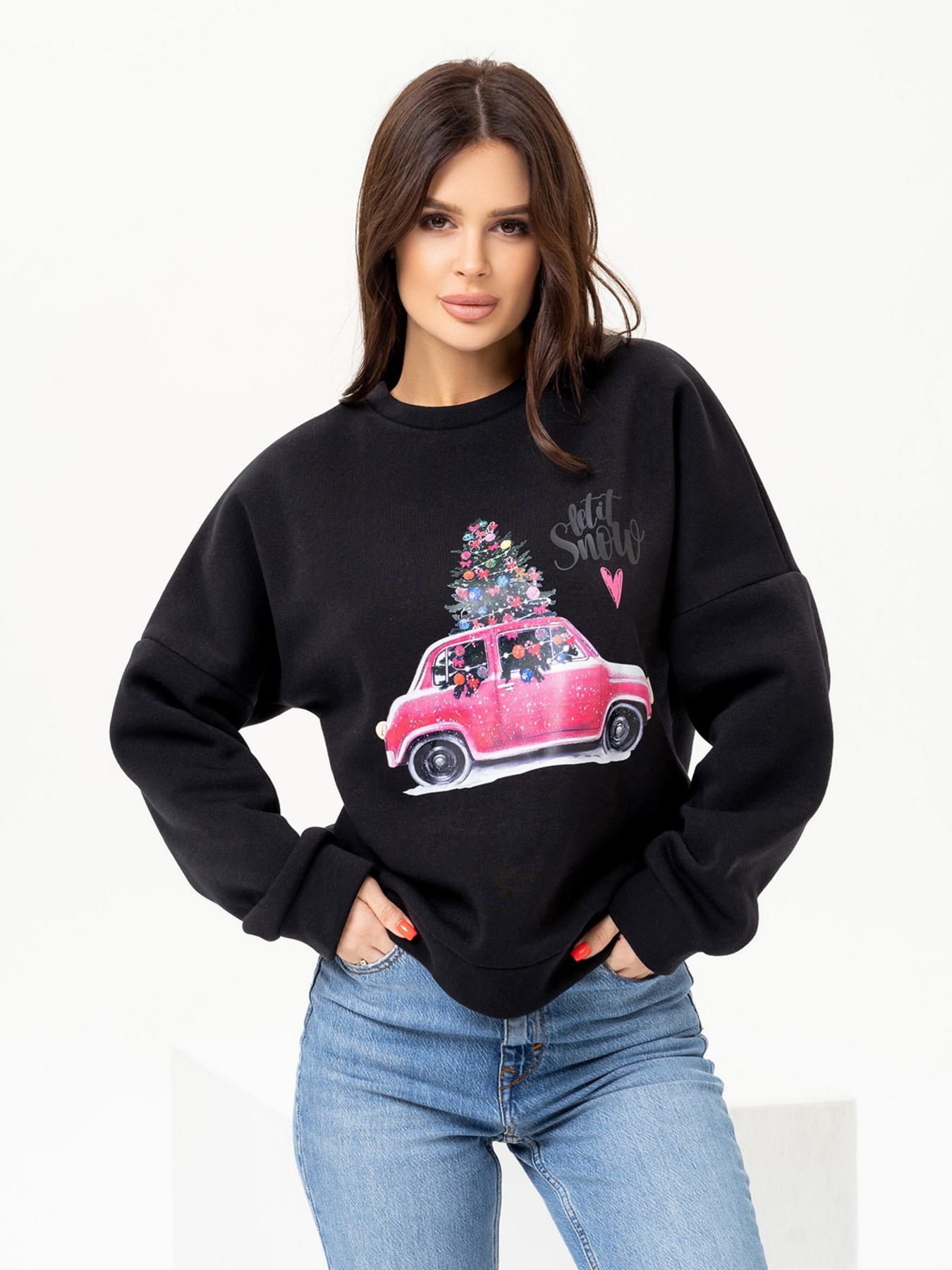 Свитшот ISSA Plus модель SA-435_black Фото