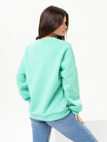 Світшот ISSA Plus модель SA-436_green Світшот ISSA Plus модель SA-436_green Фото