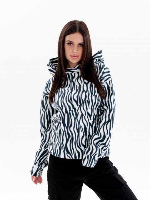 Худі ISSA Plus модель SA-440_blackwhite Фото