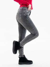 Скіні джинси ISSA Plus модель WN20-356_grey Фото