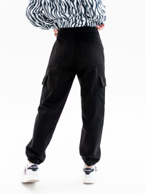 Бойфренды ISSA Plus модель WN20-359_black Фото