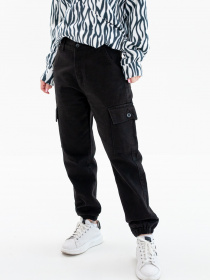 Бойфренды ISSA Plus модель WN20-359_black Фото